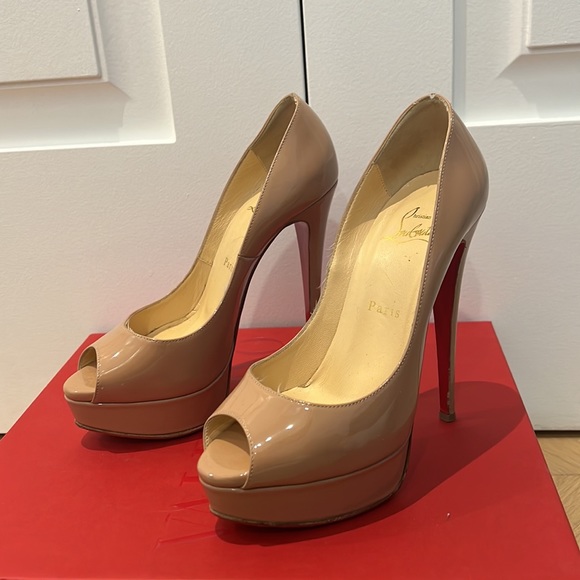 Authentic Christian Louboutin high heels  size 37.5 - Picture 3 of 3